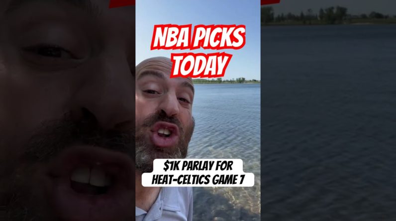 $1,000 NBA PARLAY TODAY! (Heat vs Celtics Prediction)