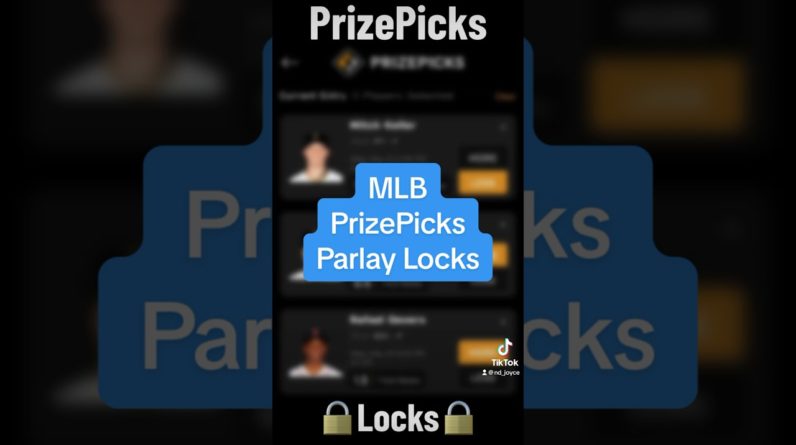 $225 PrizePicks MLB Parlay Today