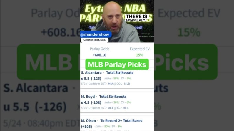 $700 MLB PARLAY TODAY (3-Leg Parlay)