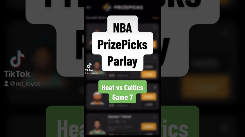 Prize Picks NBA Parlay Today (Heat vs Celtics Prediction)