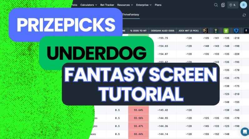 PrizePicks, Underdog Fantasy Screen: How to Find the MOST PROFITABLE Player Prop Picks on PrizePicks