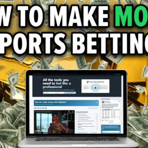 Sports Betting is the MOST PROFITABLE Online Side Hustle: Here's Why