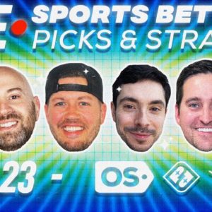 Sports Betting Picks & Parlays 5/23 | Live Strategy Q&A | The Odds Shop