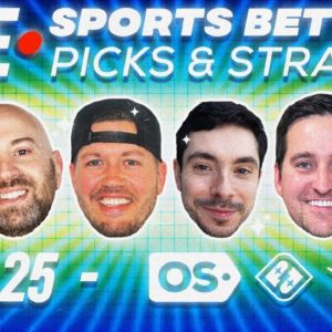 Sports Betting Picks & Parlays 5/25 | Live Strategy Q&A | The Odds Shop