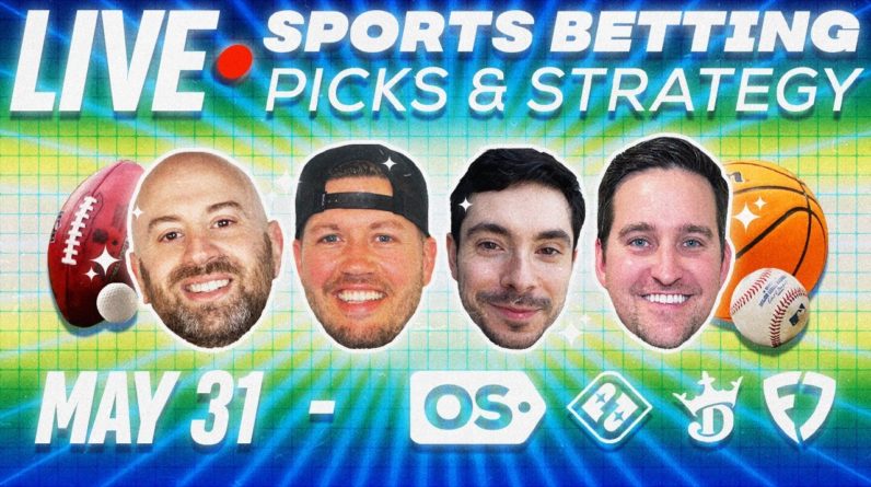 Sports Betting Picks & Parlays 5/31 | Live Strategy Q&A | The Odds Shop