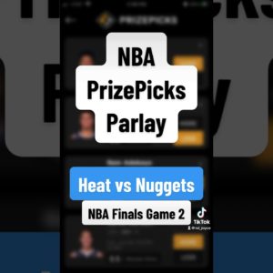 4-Leg NBA Prize Picks Parlay WINS $500!! (Heat vs Nuggets Prediction)