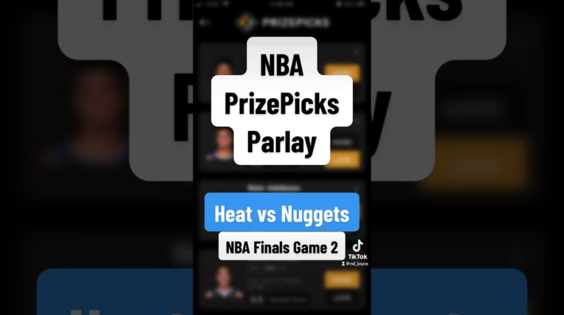 4-Leg NBA Prize Picks Parlay WINS $500!! (Heat vs Nuggets Prediction)