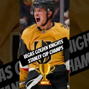 Stanley Cup Final Prediction 2023 (Panthers vs Golden Knights)