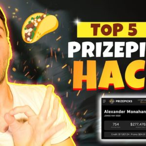 Top 5 MONEY MAKING PrizePicks HACKS ($275K WINNINGS!)