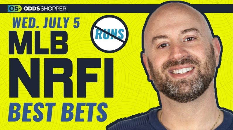 Best NRFI Bets, MLB Picks & Predictions (FREE $7200 PARLAY!) | Wednesday 7/5/23