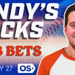 MLB Picks for EVERY Game Thursday 7/27 | Best MLB Bets & Predictions | Lindy's Locks