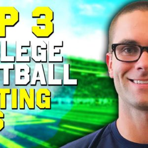 Top 3 College Football Betting Tips | Sports Betting 2023