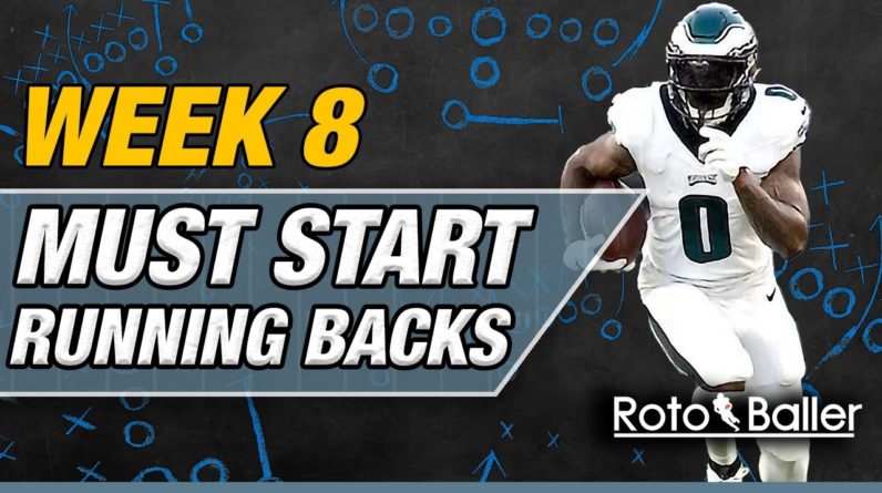 Start em Sit em Running Backs Week 8