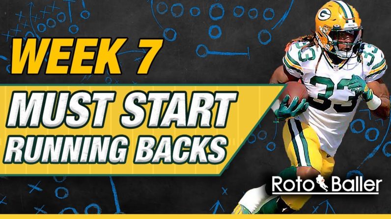 Start em Sit em Running Backs Week 7