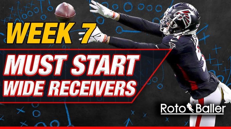 Start Em Sit Em Wide Receivers Week 7 - OddsJamInsider