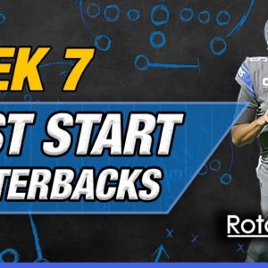 Start em Sit em Quarterbacks Week 7