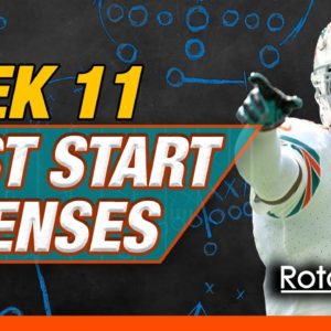 Start em Sit em Defenses for Week 11