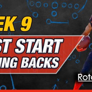 Start em Sit em Running Backs for Week 9