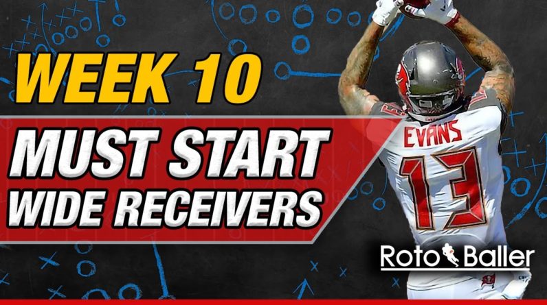 Start em Sit em Fantasy Football Week 10 Wide Receivers (WR)