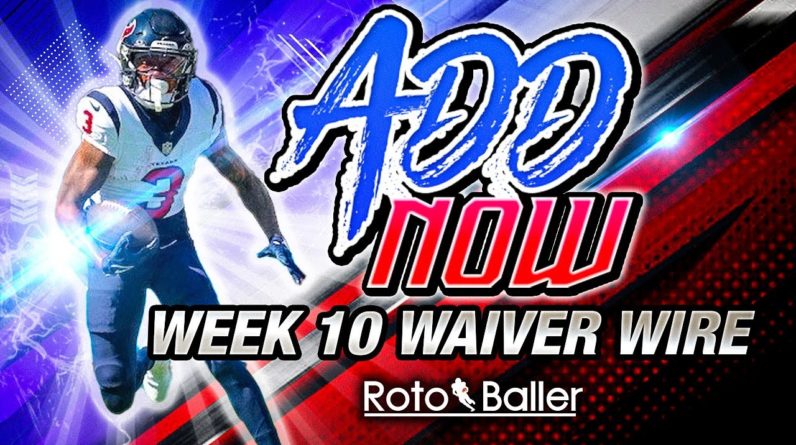 Fantasy Football Week 10 Waiver Wire