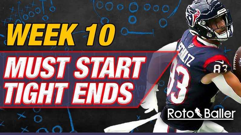 Start Em Sit Em Fantasy Football Week 10 Tight Ends (TE) - OddsJamInsider