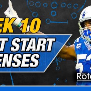 Start em Sit em Fantasy Football Week 10 Defenses (D/ST)