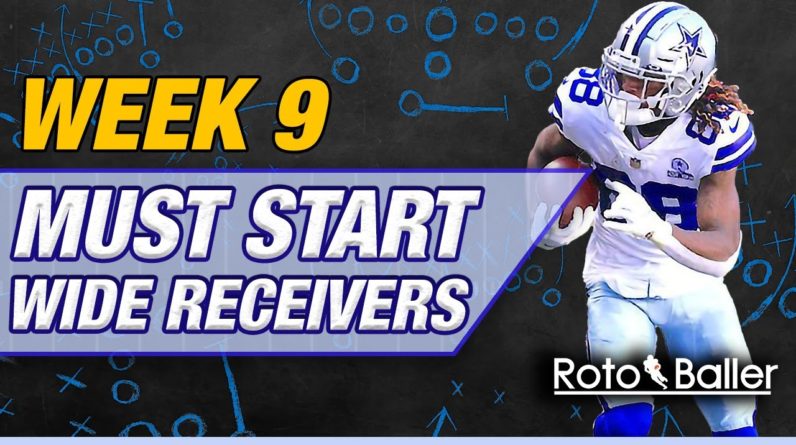 Start em Sit em Wide Receivers for Week 9