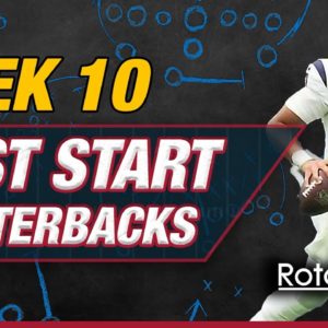 Start em Sit em Fantasy Football Week 10 Quarterbacks (QB)