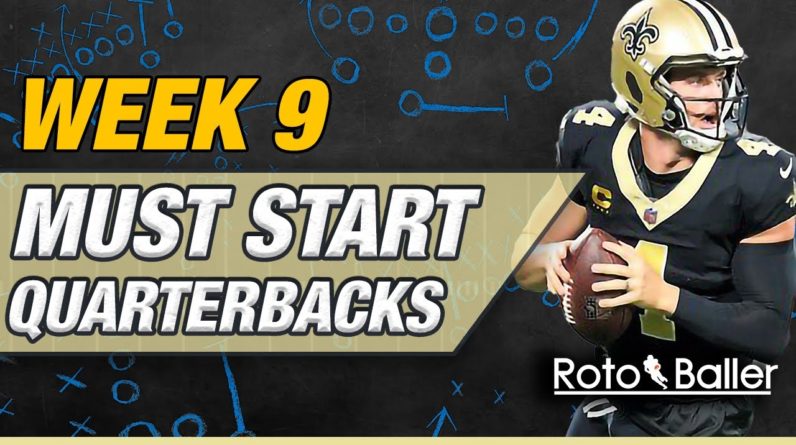 Start em Sit em Quarterbacks for Week 9