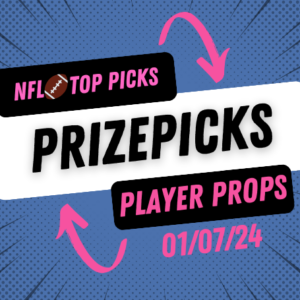 NFL Prizepicks Today Sunday 1/7/24