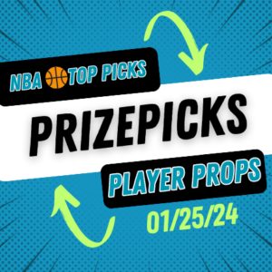 NBA Prizepicks Today Thursday 1/25/24