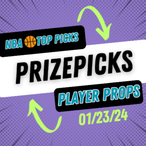 NBA Prizepicks Today Tuesday 1/23/24