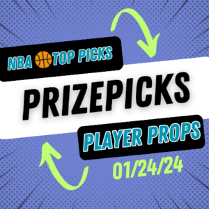 NBA Prizepicks Today Wednesday 1/24/24