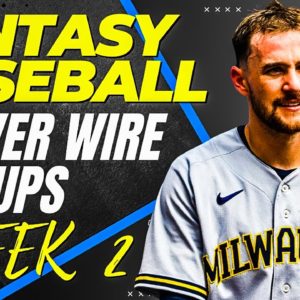 Fantasy Baseball Waiver Wire Pickups - Week 2 Highlights (2024)