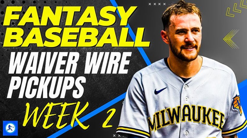 Fantasy Baseball Waiver Wire Pickups - Week 2 Highlights (2024)